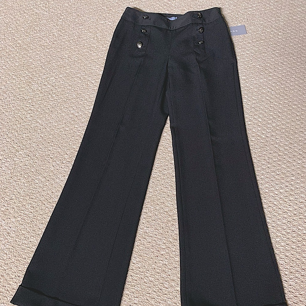 NEW! Sailor front dress pants with side zip!